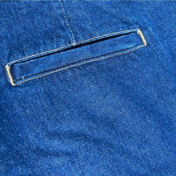 Madewell Baggy Straight Jeans Woodham Wash Pleated Edition Size 33 NWT - Picture 9 of 16